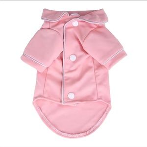 Pink pet Jammie's size small